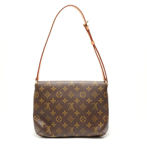 LOUIS VUITTON Musette Tango Monogram, made in 2002. Shoulder Bag Brown WS28921