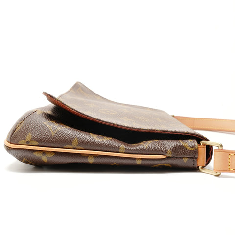 LOUIS VUITTON Musette Tango Monogram, made in 2002. Shoulder Bag Brown WS28921