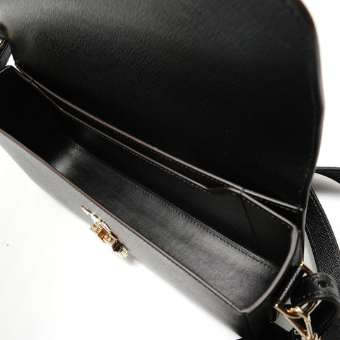 CARTIER Double C de Cartier East West Shoulder Bag black WS28923