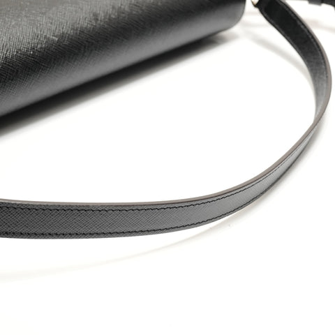 CARTIER Double C de Cartier East West Shoulder Bag black WS28923