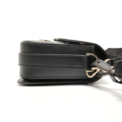 CARTIER Double C de Cartier East West Shoulder Bag black WS28923