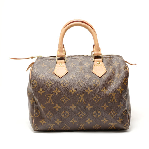 LOUIS VUITTON Monogram Speedy 25 (2003 model) Handbag Brown WS28924