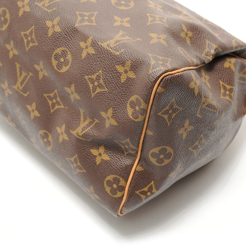 LOUIS VUITTON Monogram Speedy 25 (2003 model) Handbag Brown WS28924