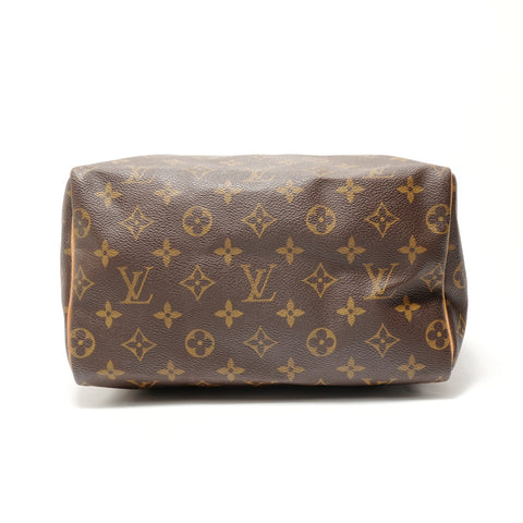 LOUIS VUITTON Monogram Speedy 25 (2003 model) Handbag Brown WS28924