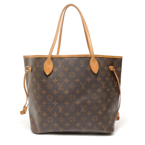LOUIS VUITTON Monogram Neverfull MM (2010 model) Tote Bag Brown WS28925