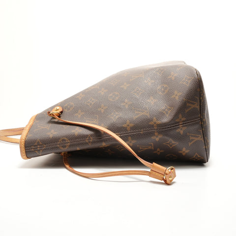 LOUIS VUITTON Monogram Neverfull MM (2010 model) Tote Bag Brown WS28925