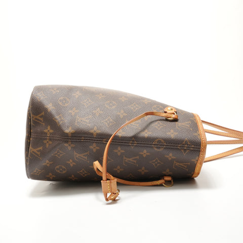 LOUIS VUITTON Monogram Neverfull MM (2010 model) Tote Bag Brown WS28925