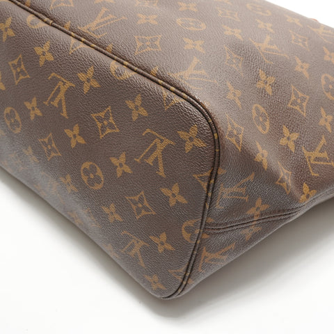 LOUIS VUITTON Monogram Neverfull MM (2010 model) Tote Bag Brown WS28925