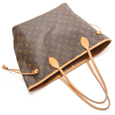 LOUIS VUITTON Monogram Neverfull MM (2010 model) Tote Bag Brown WS28925