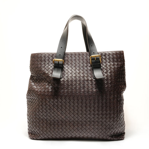 BOTTEGAVENETA INTRECCIATO Handbag Brown WS28926
