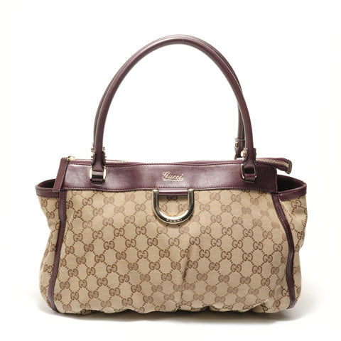 GUCCI GG canvas Abbey Tote Bag beige WS28929