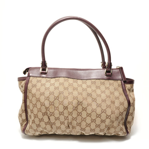 GUCCI GG canvas Abbey Tote Bag beige WS28929