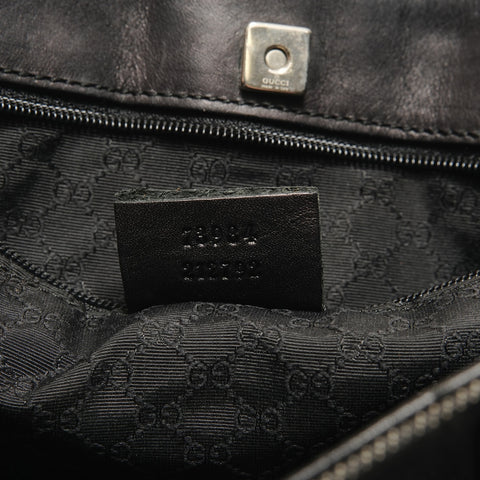 GUCCI Sherry line Handbag black WS28933