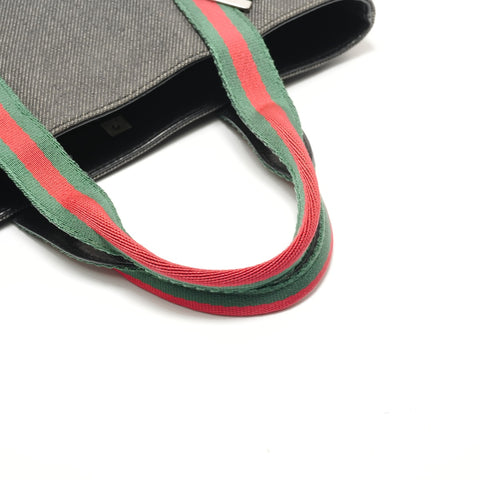 GUCCI Sherry line Handbag black WS28933