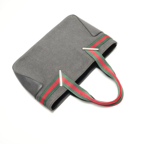GUCCI Sherry line Handbag black WS28933