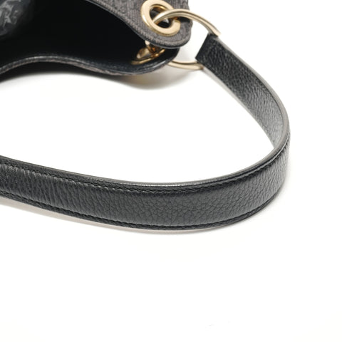 GUCCI GG canvas Shoulder Bag black WS28934