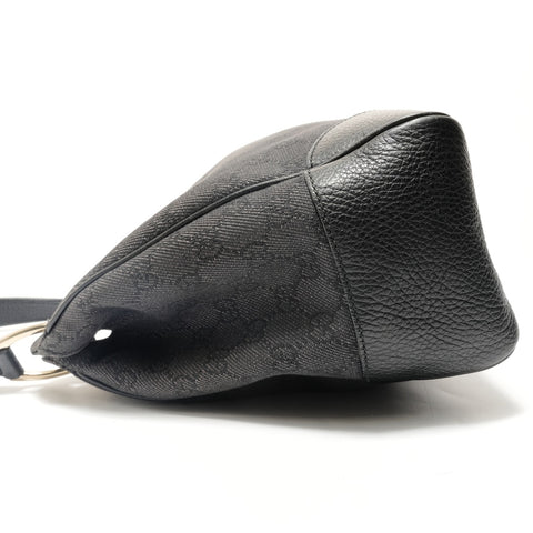 GUCCI GG canvas Shoulder Bag black WS28934