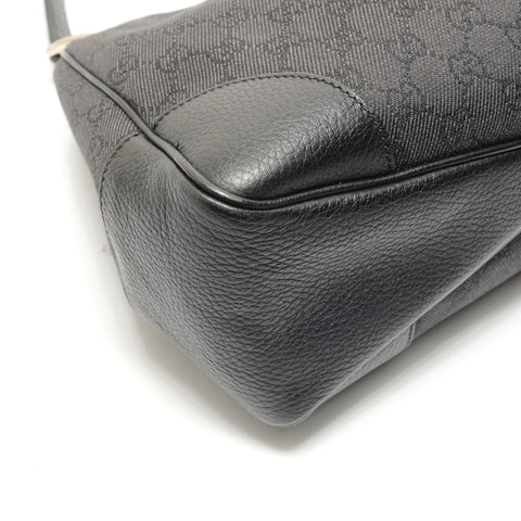 GUCCI GG canvas Shoulder Bag black WS28934