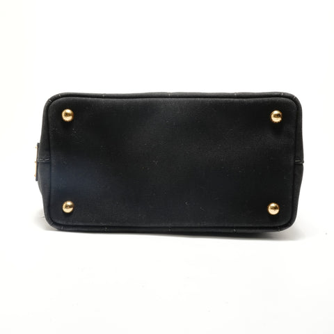 PRADA Canapa SS 2WAY Handbag black WS28939