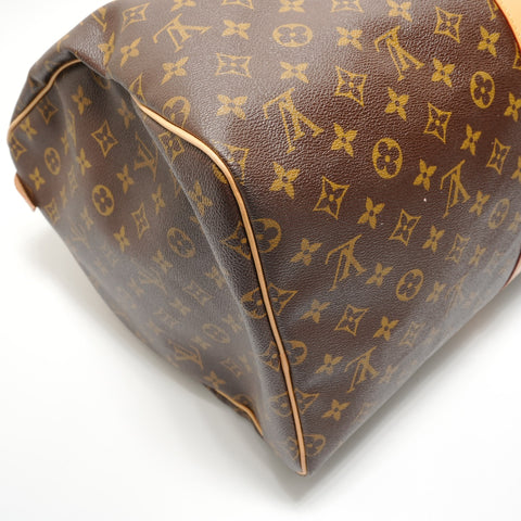 LOUIS VUITTON Monogram Keepall Bandoulire 55 (2008 model) Boston bag Brown WS28941