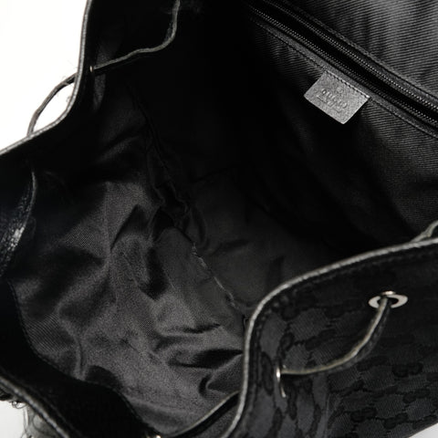 GUCCI GG canvas Backpack  Daypack black WS28944