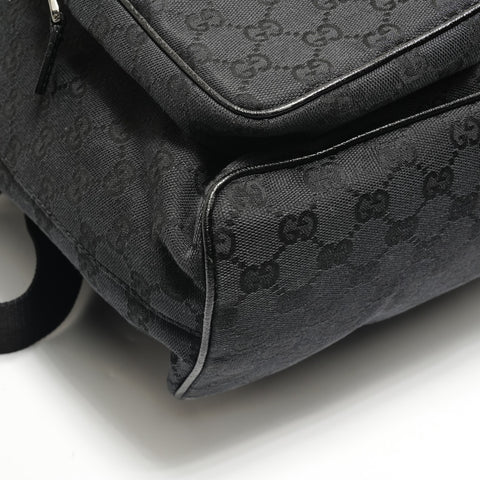 GUCCI GG canvas Backpack  Daypack black WS28944