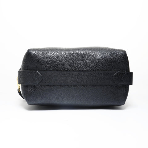 PRADA Vitello Daino Leather Duffle Bag 2-Way Shoulder Bag black WS28951