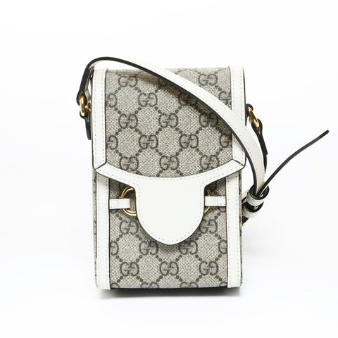 GUCCI Horsebit 1955 Shoulder Bag Brown WS28956