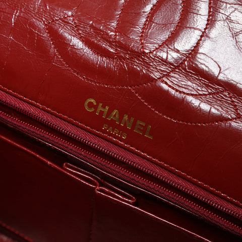 CHANEL Mattasse double flap Shoulder Bag black WS28958