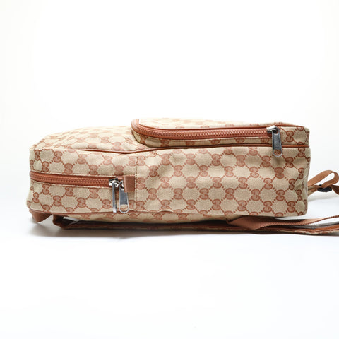 GUCCI GG Canvas x New York Yankees Backpack  Daypack Brown WS28963