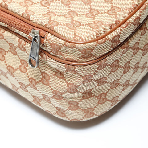 GUCCI GG Canvas x New York Yankees Backpack  Daypack Brown WS28963