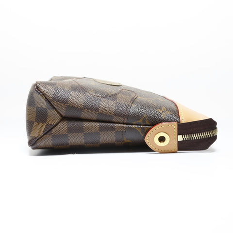 LOUIS VUITTON Pochette Voyage Spool Clutch bag Brown WS28968