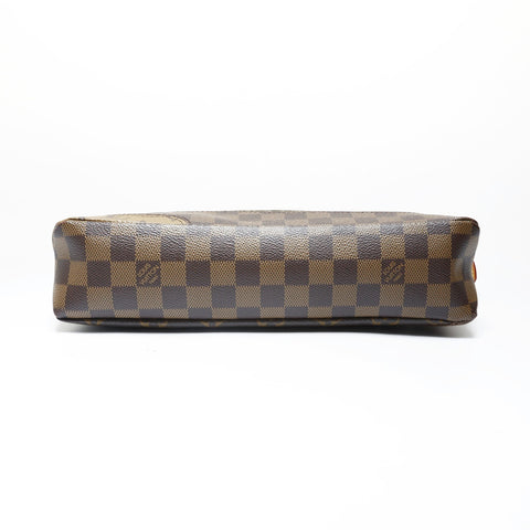 LOUIS VUITTON Pochette Voyage Spool Clutch bag Brown WS28968