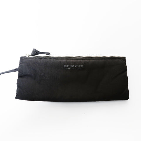 BOTTEGAVENETA Paddett Tech Cassette Maxi Nylon Shoulder Bag black WS28970