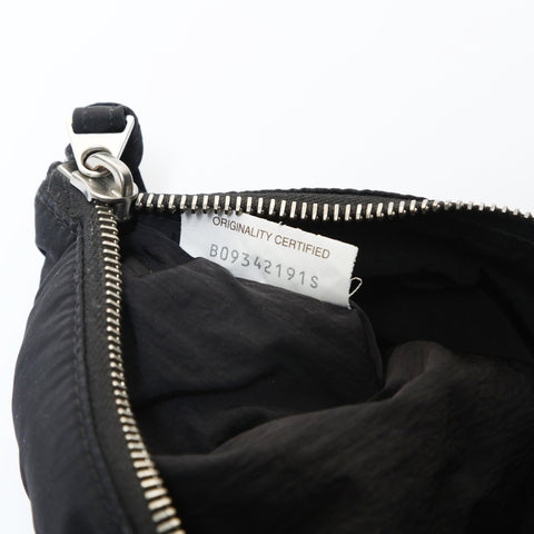 BOTTEGAVENETA Paddett Tech Cassette Maxi Nylon Shoulder Bag black WS28970