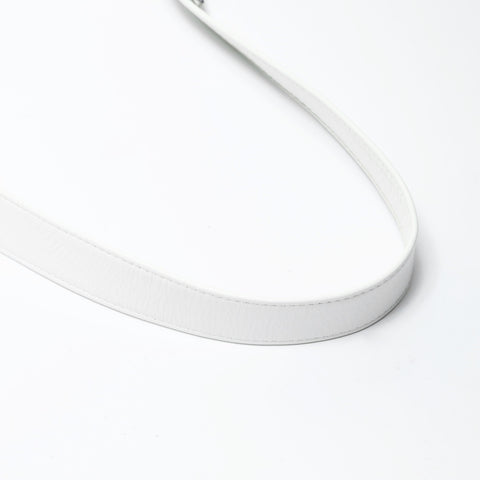 BOTTEGAVENETA Cassette INTRECCIATO Body Bag Shoulder Bag white WS28972
