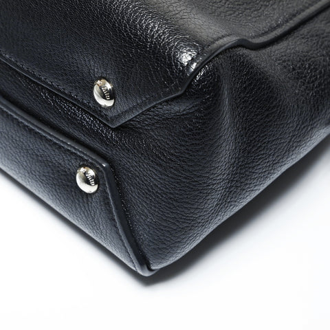 Miu Miu Leather 2WAY Shoulder Bag black WS28975