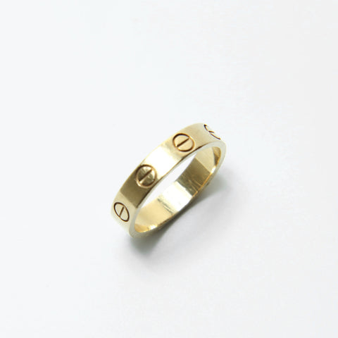 CARTIER Love Ring Au750 Size: 47 Ring gold WS28984