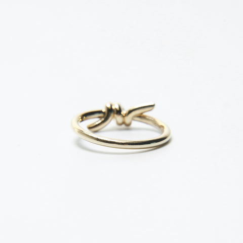 TIFFANY&Co. Knot Ring Au750 Pink Gold Ring gold WS28985