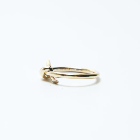 TIFFANY&Co. Knot Ring Au750 Pink Gold Ring gold WS28985