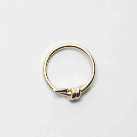 TIFFANY&Co. Knot Ring Au750 Pink Gold Ring gold WS28985
