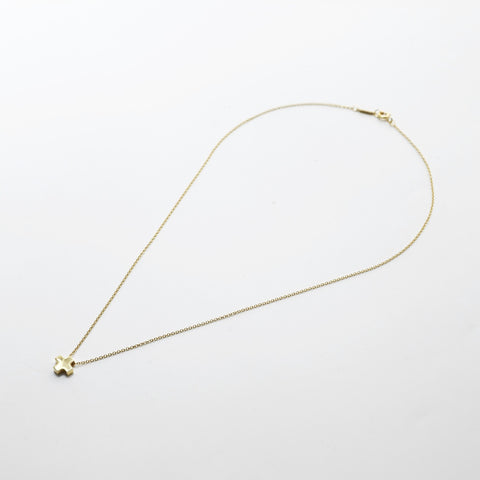 TIFFANY&Co. Roman Cross Au750 Necklace gold WS28986
