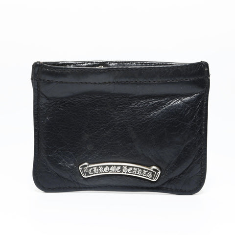 CHROME HEARTS Dagger Zip Coin Case Coin case black WS28988