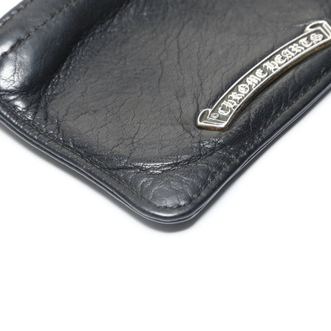CHROME HEARTS Dagger Zip Coin Case Coin case black WS28988
