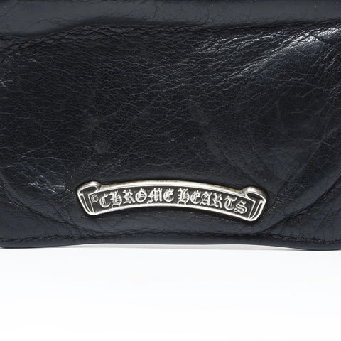 CHROME HEARTS Dagger Zip Coin Case Coin case black WS28988