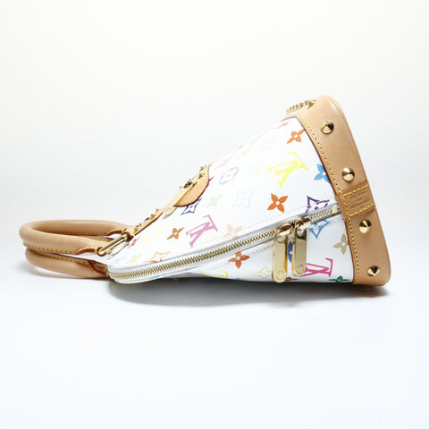LOUIS VUITTON Alma Monogram Multicolor (2004 model) Handbag white WS28992