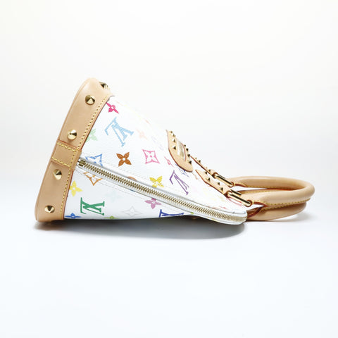 LOUIS VUITTON Alma Monogram Multicolor (2004 model) Handbag white WS28992