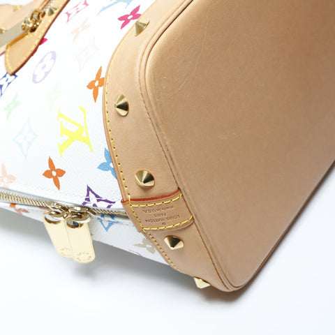 LOUIS VUITTON Alma Monogram Multicolor (2004 model) Handbag white WS28992