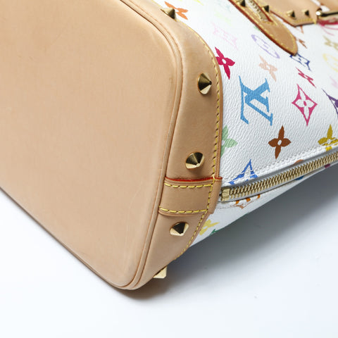 LOUIS VUITTON Alma Monogram Multicolor (2004 model) Handbag white WS28992