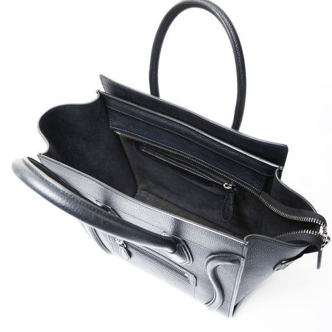 CELINE Luggage micro shopper Handbag black WS28998